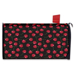 Red Cherry Pattern Print Mailbox Cover