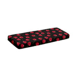 Red Cherry Pattern Print Piano Keyboard Cover