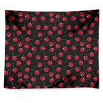 Red Cherry Pattern Print Tapestry