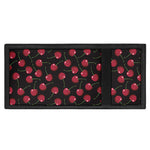 Red Cherry Pattern Print Trifold Wallet