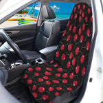 Red Cherry Pattern Print Waterproof Car Seat Cover