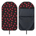 Red Cherry Pattern Print Waterproof Car Seat Cover