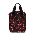 Red Chili Peppers Pattern Print Bible Tote Bag
