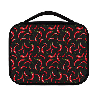 Red Chili Peppers Pattern Print Classic Bible Case