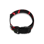Red Chili Peppers Pattern Print Dog Collar