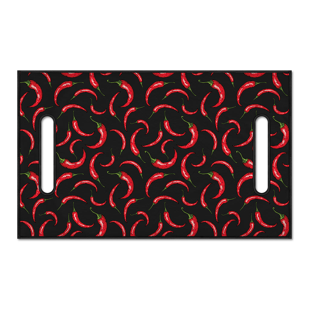 Red Chili Peppers Pattern Print Golf Cart Seat Cover