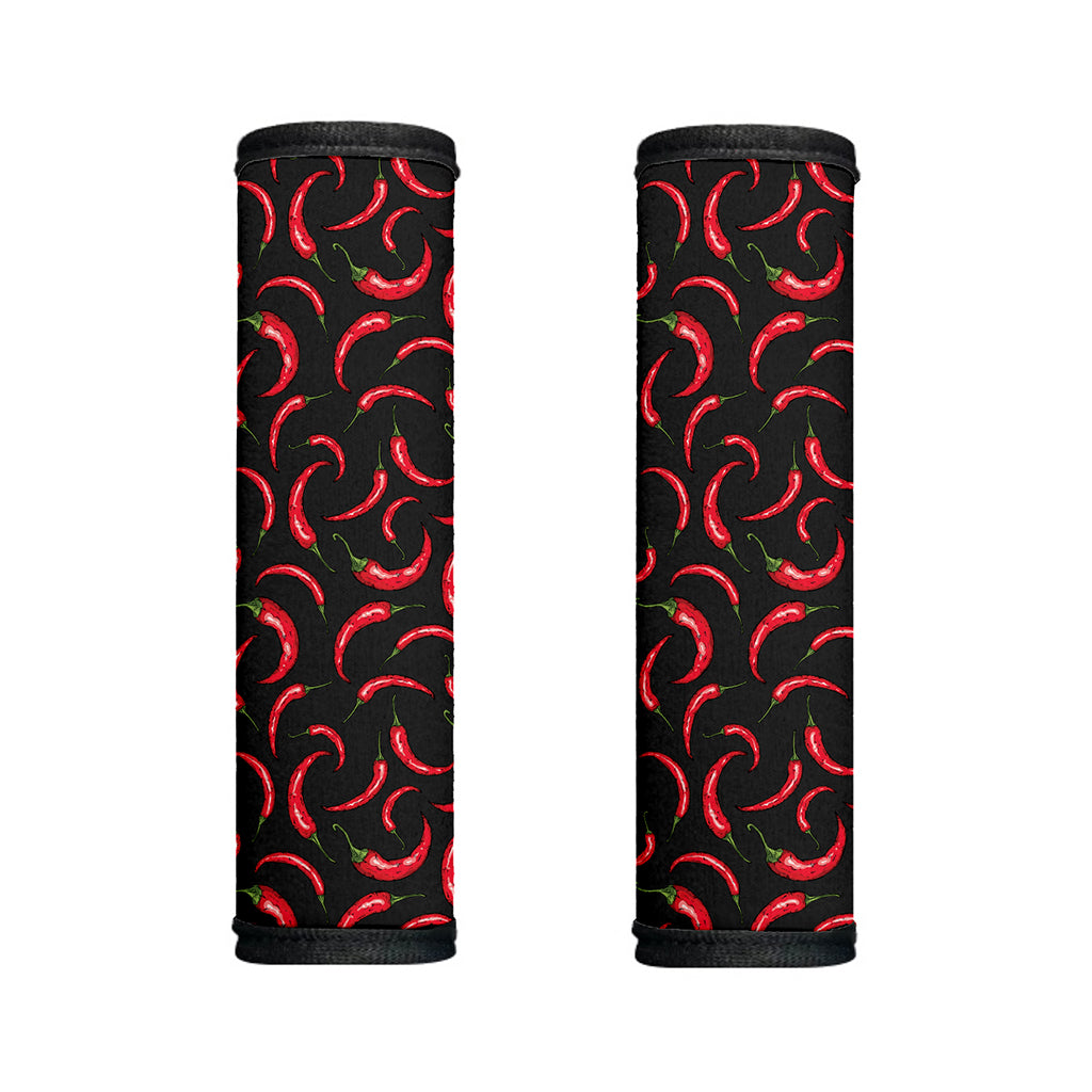 Red Chili Peppers Pattern Print Handle Covers