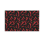 Red Chili Peppers Pattern Print Polyester Flag