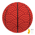 Red Chinese Pattern Print Basketball