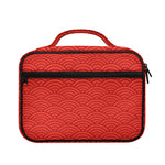 Red Chinese Pattern Print Briefcase Bible Bag