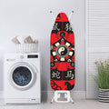 Red Chinese Zodiac Wheel Print Ironing Board Cover
