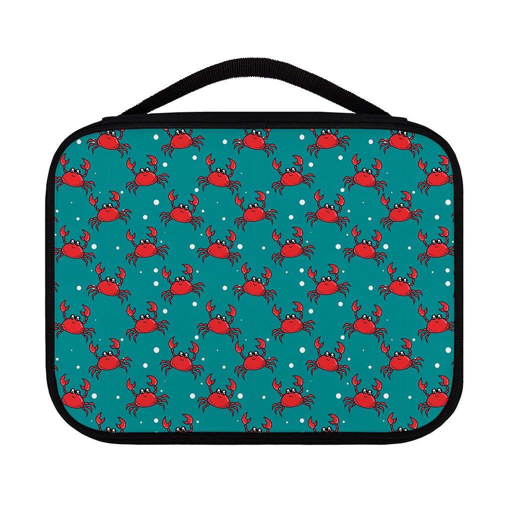 Red Crab Pattern Print Classic Bible Case