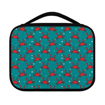 Red Crab Pattern Print Classic Bible Case