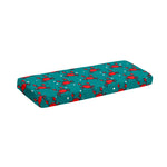 Red Crab Pattern Print Piano Keyboard Cover