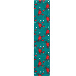 Red Crab Pattern Print Table Runner