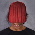 Red Curtain Theater Print Baseball Cap