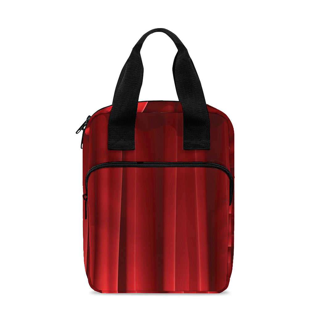 Red Curtain Theater Print Bible Tote Bag