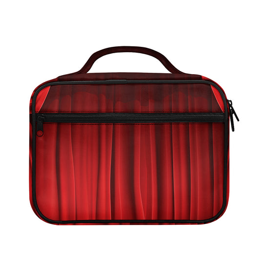 Red Curtain Theater Print Briefcase Bible Bag