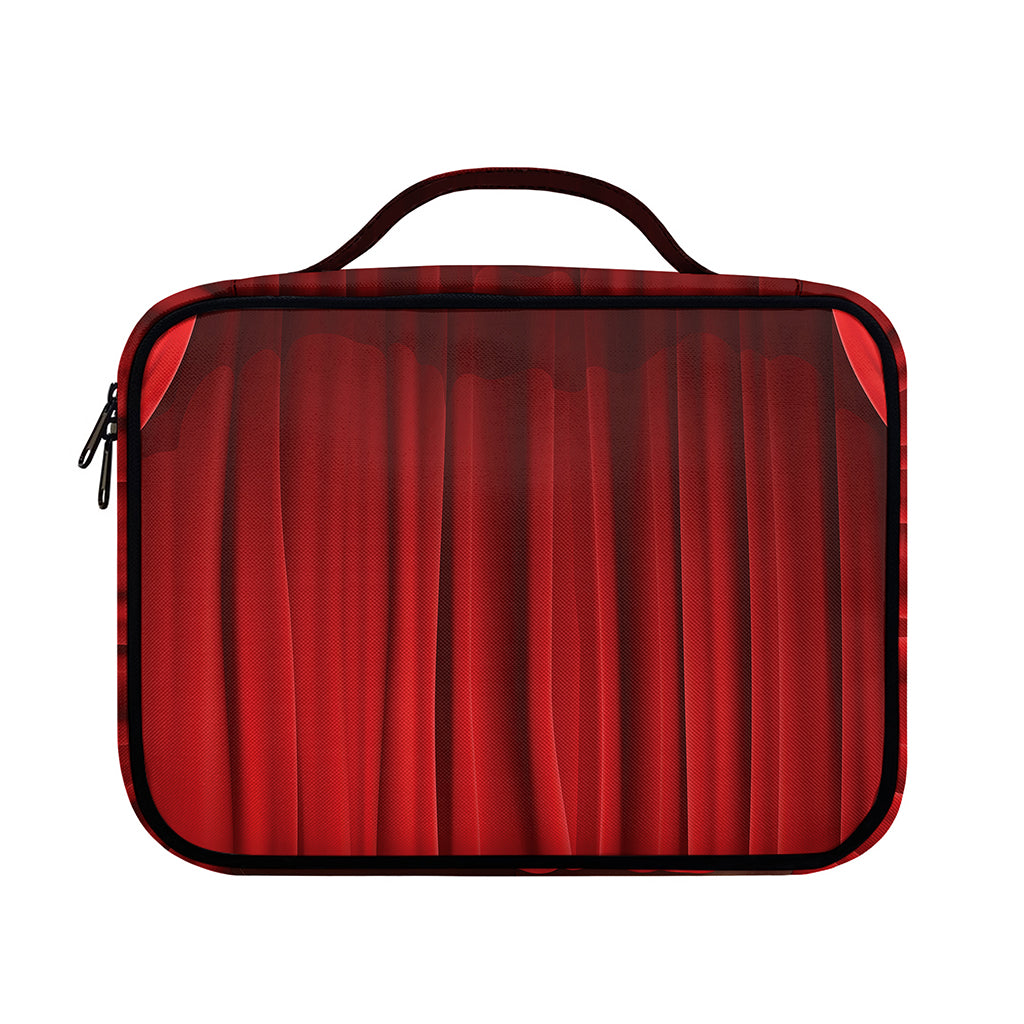 Red Curtain Theater Print Briefcase Bible Bag
