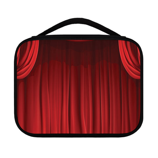 Red Curtain Theater Print Classic Bible Case