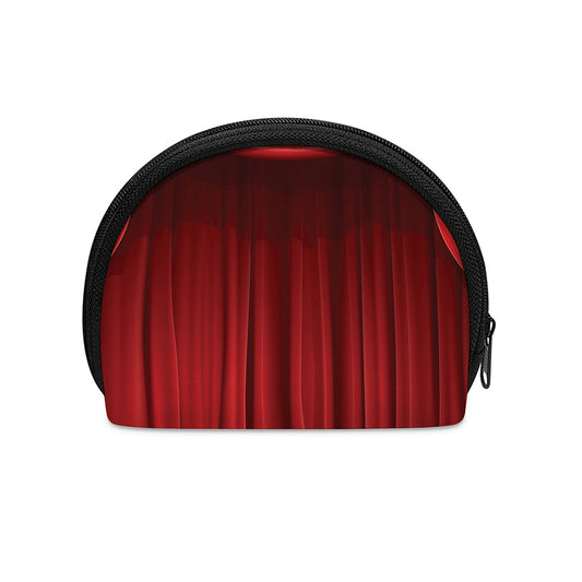 Red Curtain Theater Print Coin Purse