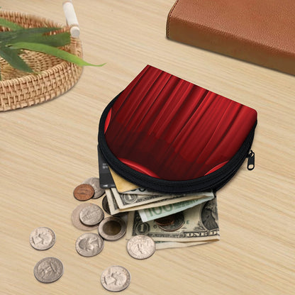 Red Curtain Theater Print Coin Purse