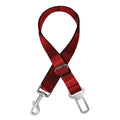 Red Curtain Theater Print Dog Seat Belt