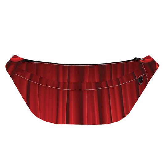 Red Curtain Theater Print Fanny Pack