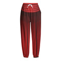 Red Curtain Theater Print Fleece Lined Knit Pants