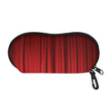 Red Curtain Theater Print Glasses Case