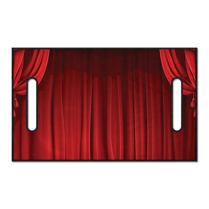 Red Curtain Theater Print Golf Cart Seat Cover