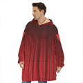 Red Curtain Theater Print Hoodie Blanket