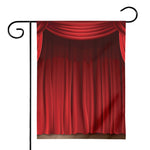 Red Curtain Theater Print House Flag