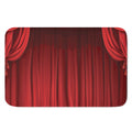 Red Curtain Theater Print Indoor Door Mat