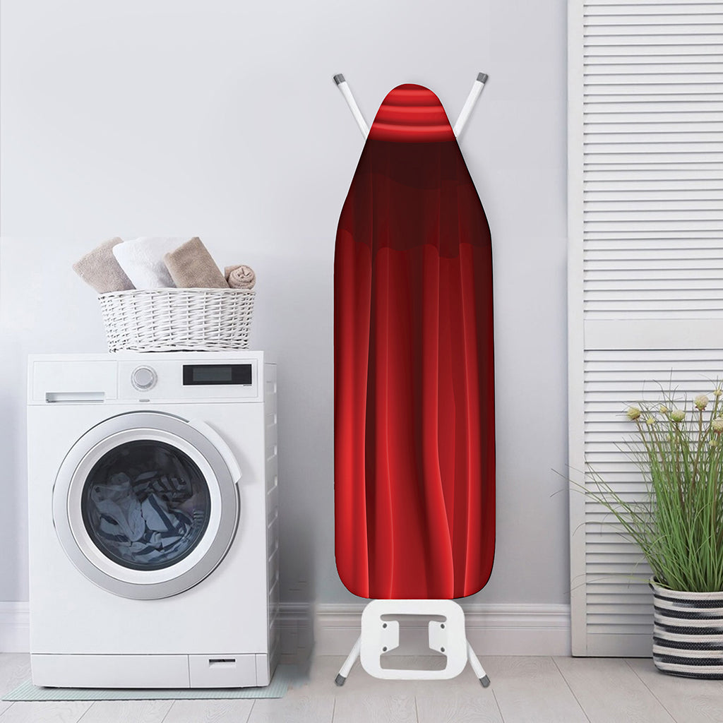 Red Curtain Theater Print Ironing Board Cover