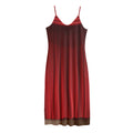 Red Curtain Theater Print Jersey Midi Cami Dress