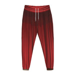 Red Curtain Theater Print Jogger Pants
