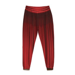 Red Curtain Theater Print Jogger Pants