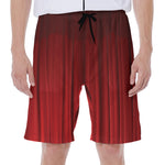 Red Curtain Theater Print Men's Beach Shorts