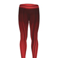 Red Curtain Theater Print Men's Leggings