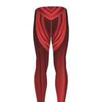 Red Curtain Theater Print Men's leggings