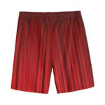 Red Curtain Theater Print Men's Sports Shorts