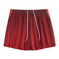 Red Curtain Theater Print Mesh Shorts