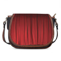 Red Curtain Theater Print Saddle Bag
