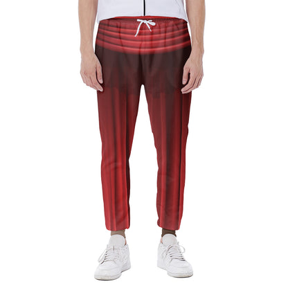 Red Curtain Theater Print Scuba Joggers