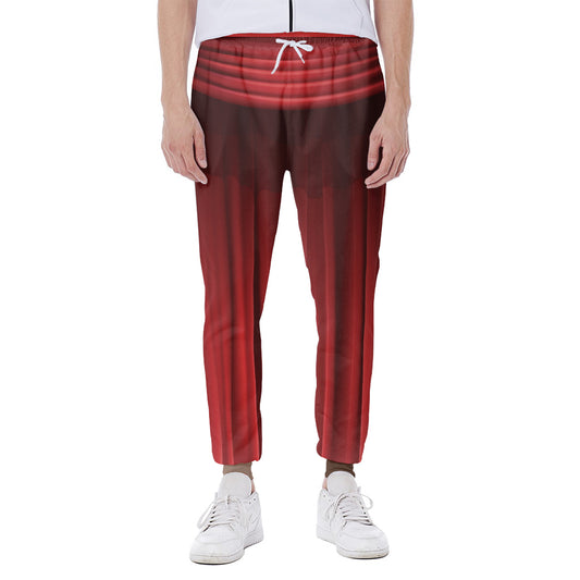 Red Curtain Theater Print Scuba Joggers