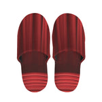Red Curtain Theater Print Slippers