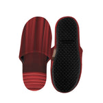 Red Curtain Theater Print Slippers