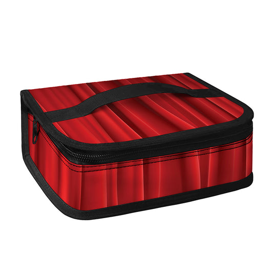 Red Curtain Theater Print Small Lunch Bag