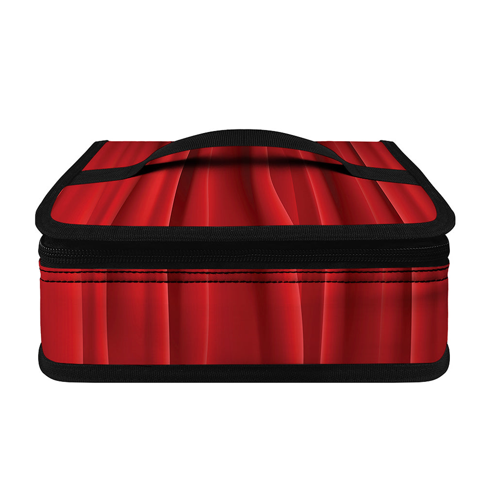 Red Curtain Theater Print Small Lunch Bag